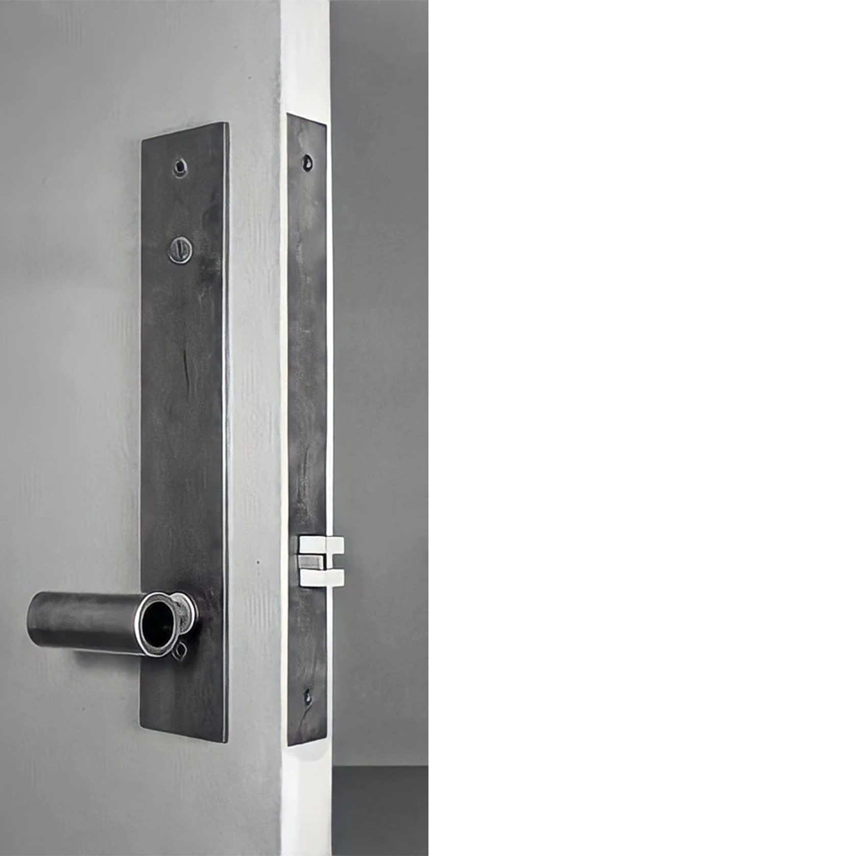 Tom Kundig - tKnobler + Plate Privacy Door Handle Set gallery detail image
