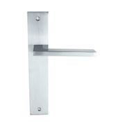Zanda 8131 Matrix Door Lever Handle on Longplate gallery detail image