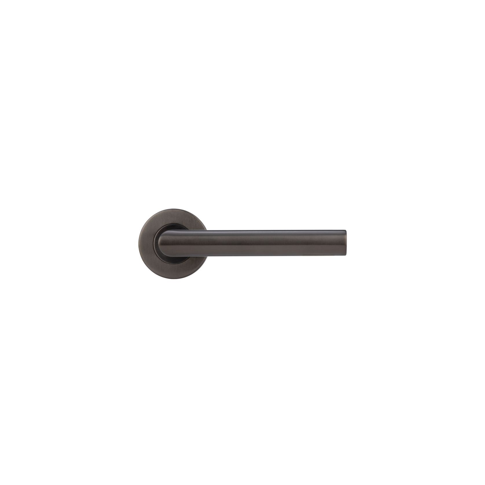 Davis Door Handle | Brushed Gunmetal gallery detail image