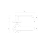 ROUND ROSE LEVERSET #34 DDA COMPLIANT MBLK gallery detail image