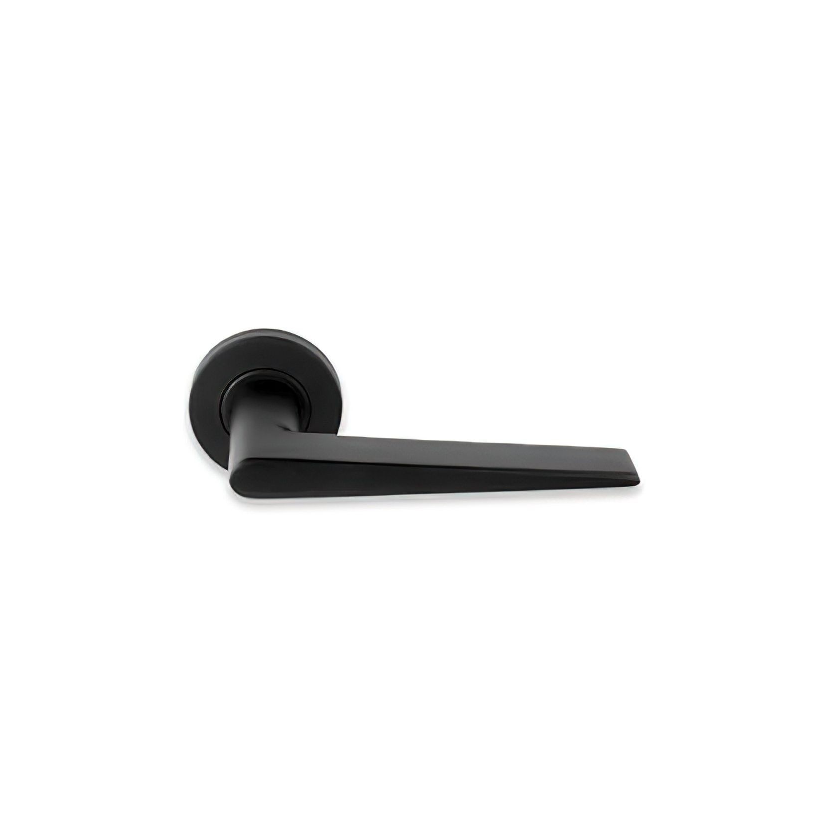 Formani BASICS LB21 Solid Sprung Lever Handle on Rose gallery detail image