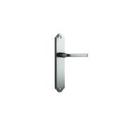Iver Annecy Door Lever on Shouldered Backplate Satin Nickel - Customise to your needs gallery detail image