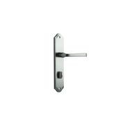 Iver Annecy Door Lever on Shouldered Backplate Satin Nickel - Customise to your needs gallery detail image