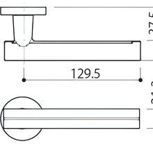 Kawajun Solid Brass & Aluminium Door Leverset gallery detail image