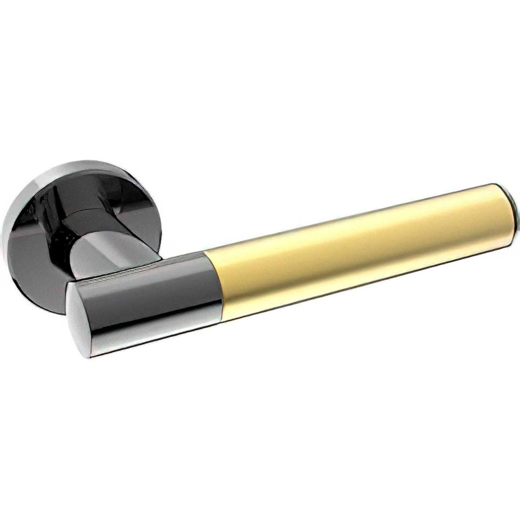 Kawajun Solid Brass and Vertigo Door Leverset TCC gallery detail image