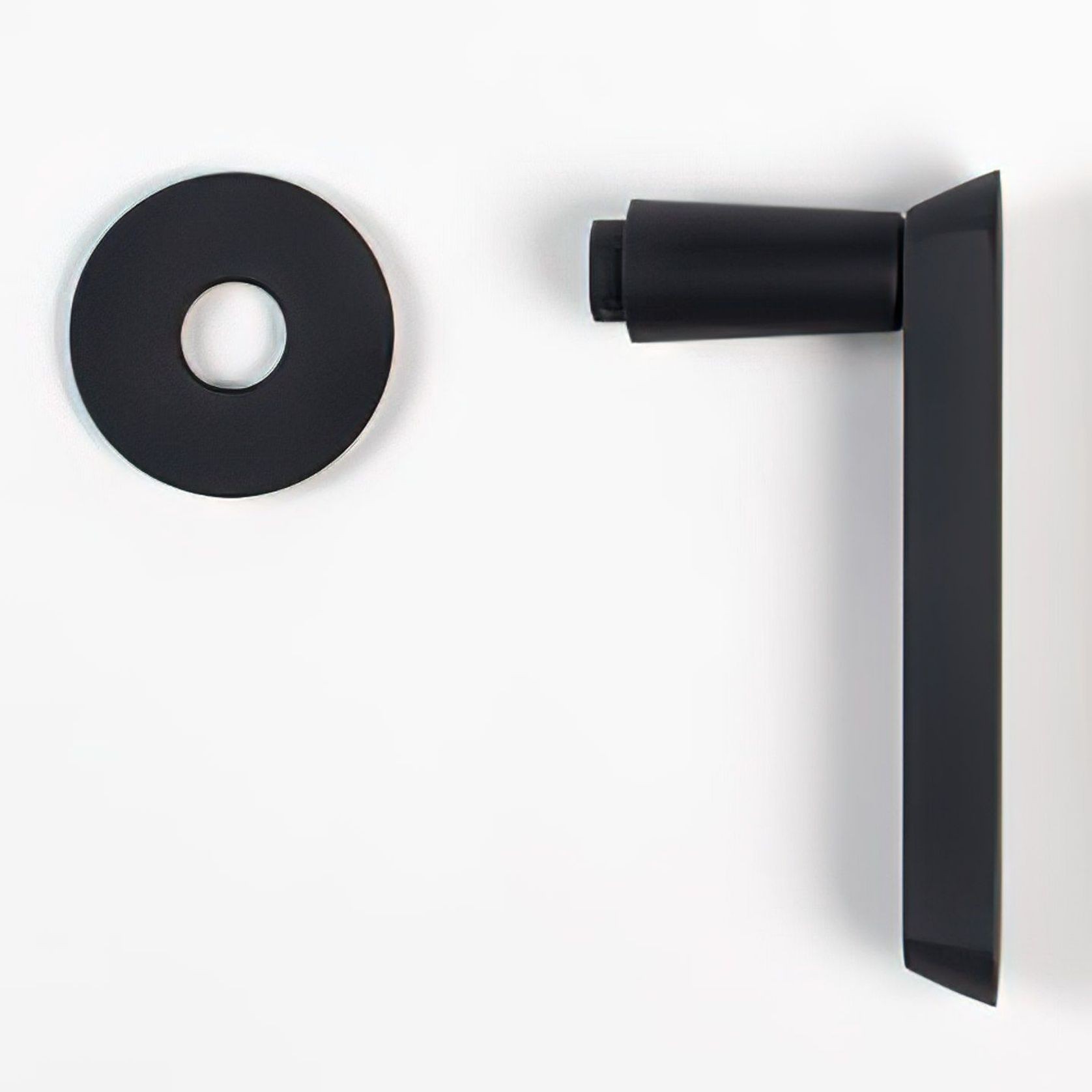 Audrey Lever Handle on Rose gallery detail image