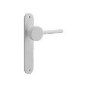 Geppetto Door Lever - Oval Backplate gallery detail image