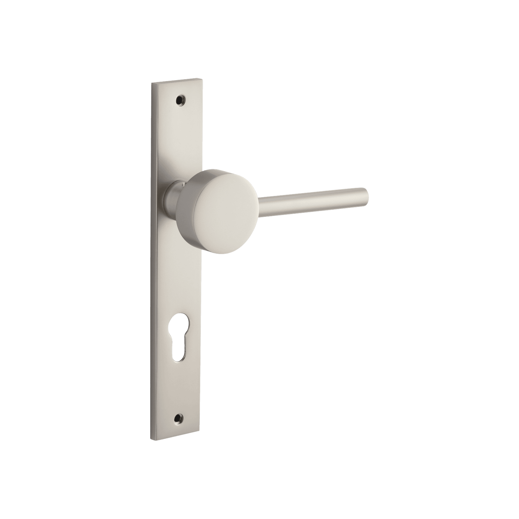 Geppetto Door Lever - Rectangular Backplate gallery detail image