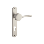 Geppetto Door Lever - Oval Backplate gallery detail image
