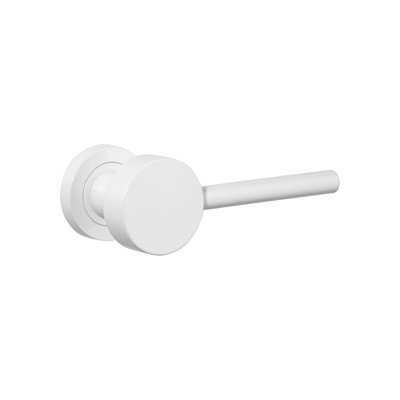 Geppetto Door Lever - Round Rose gallery detail image