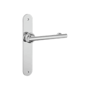 Futurismo Return Door Lever on Oval Backplate gallery detail image