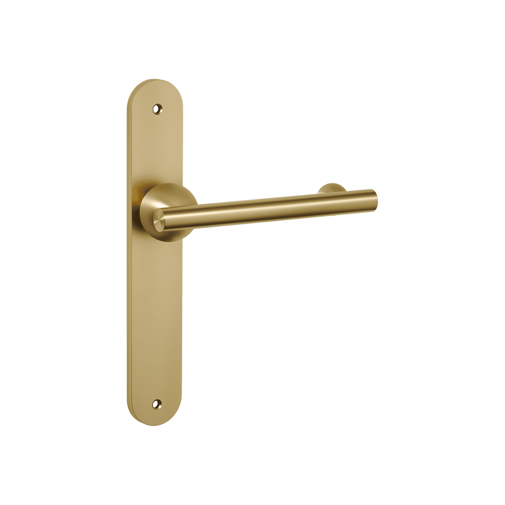 Futurismo Return Door Lever on Oval Backplate gallery detail image