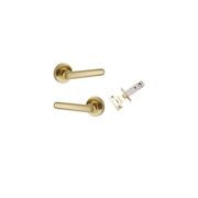 Puerto Lever - Round Rose | Brushed Gold PVD gallery detail image