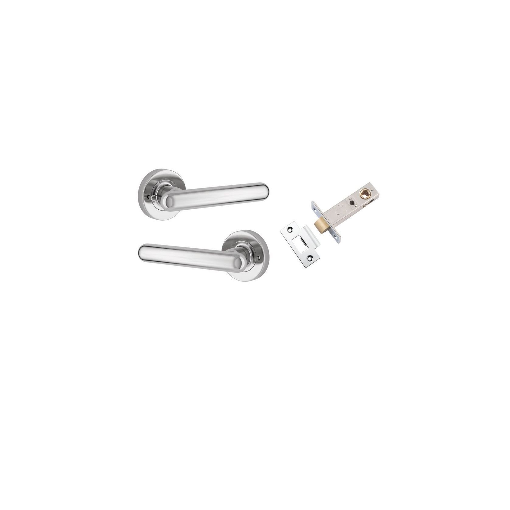 Puerto Lever - Round Rose | Polished Chrome gallery detail image