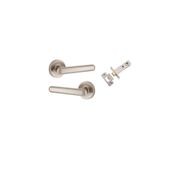 Puerto Lever - Round Rose | Satin Nickel gallery detail image