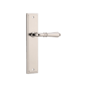 Sarlat Lever - Stepped Backplate | Polished Nickel gallery detail image