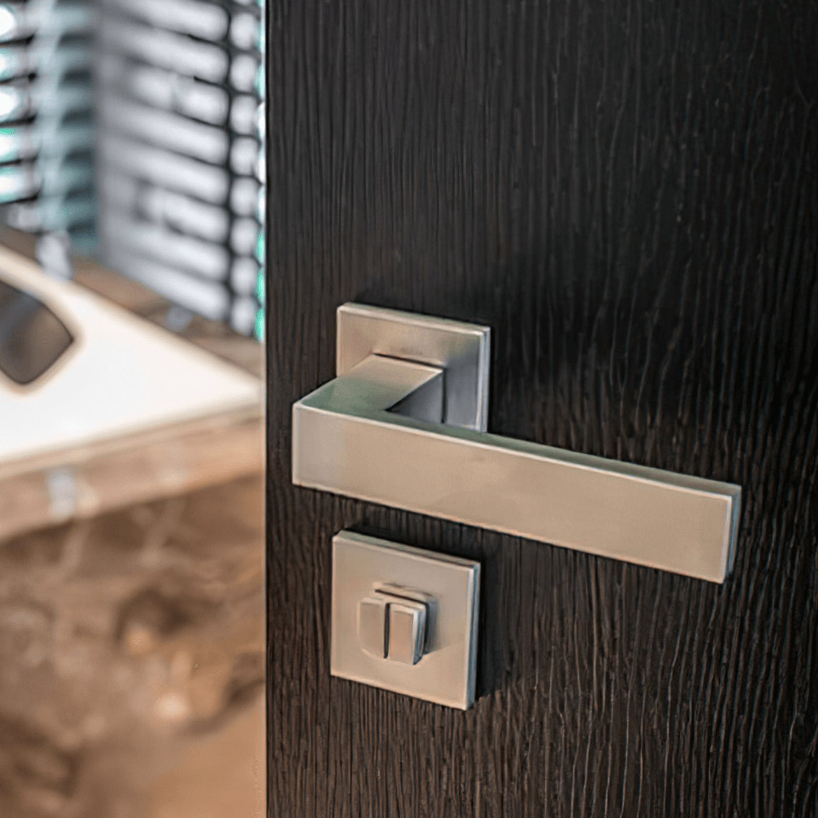 Formani SQUARE LSQ1-G Lever on Rose gallery detail image