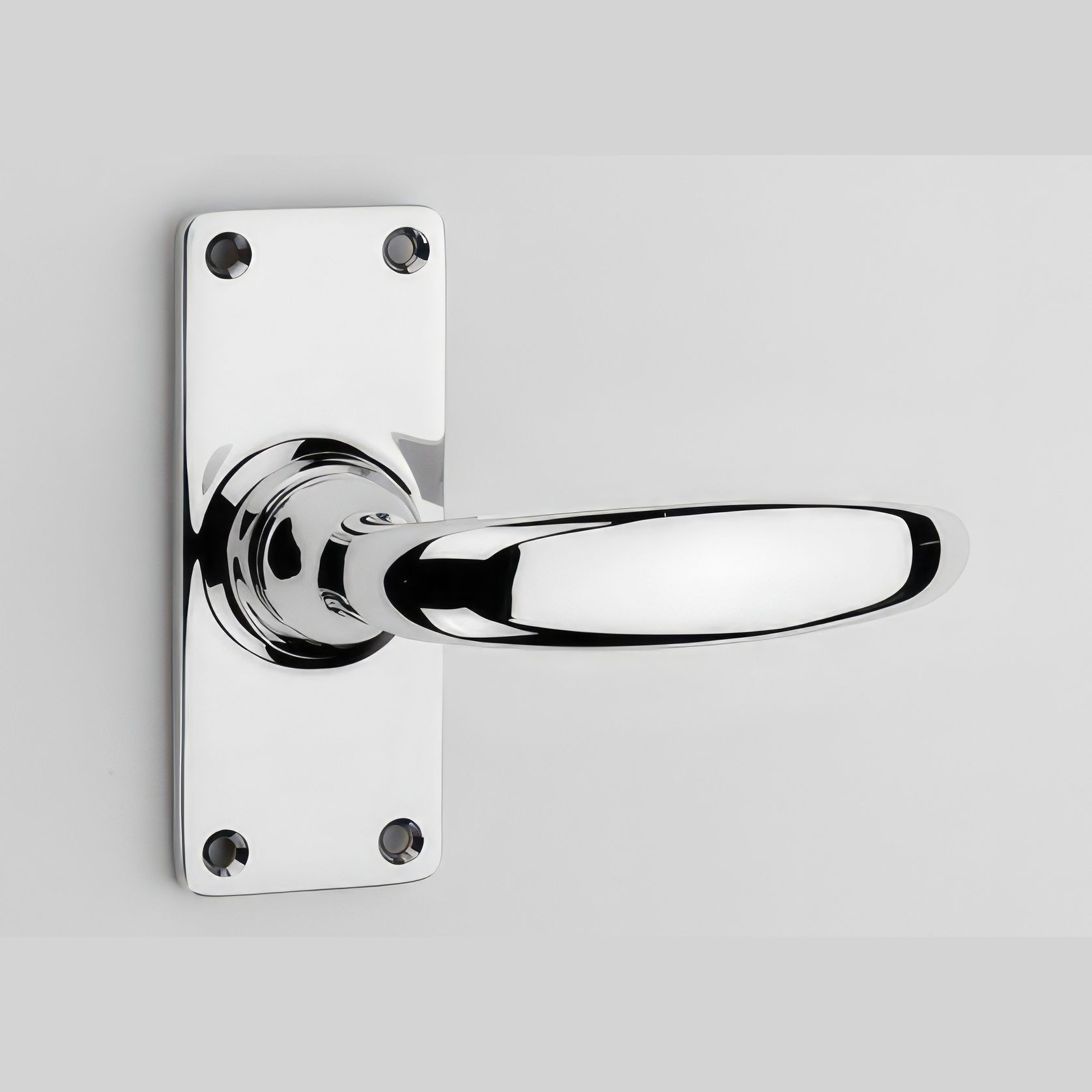 Allart Back Plate 54 Series Lever (Small) Door Handle gallery detail image