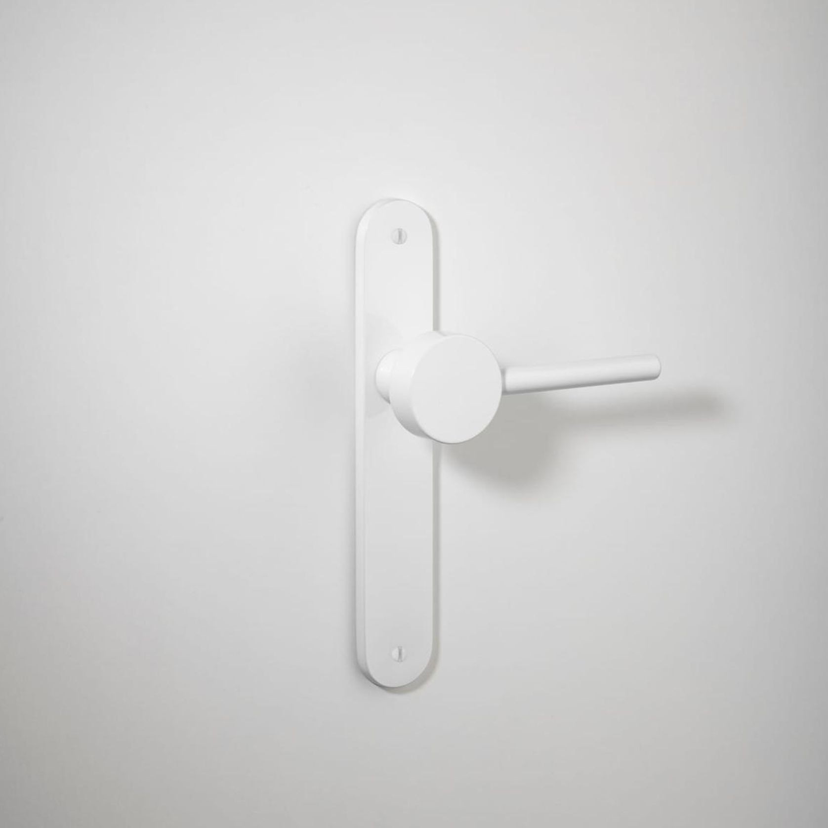 Geppetto Door Lever - Oval Backplate gallery detail image