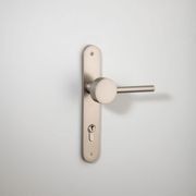 Geppetto Door Lever - Oval Backplate gallery detail image