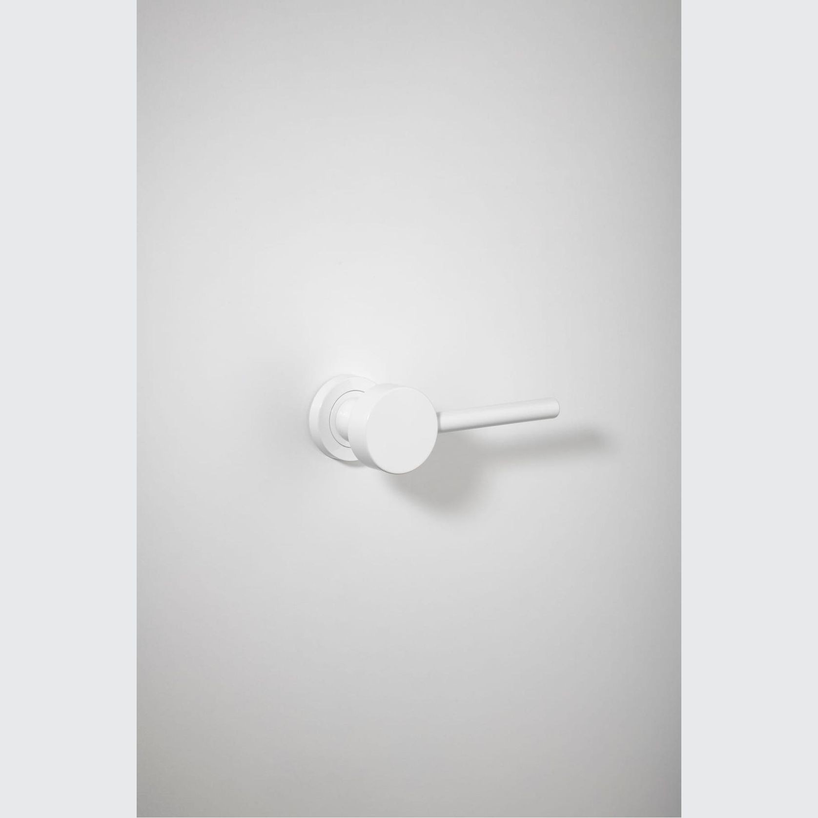 Geppetto Door Lever - Round Rose gallery detail image