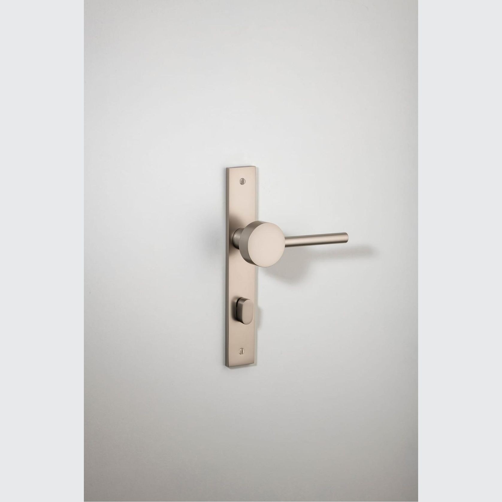 Geppetto Door Lever - Rectangular Backplate gallery detail image