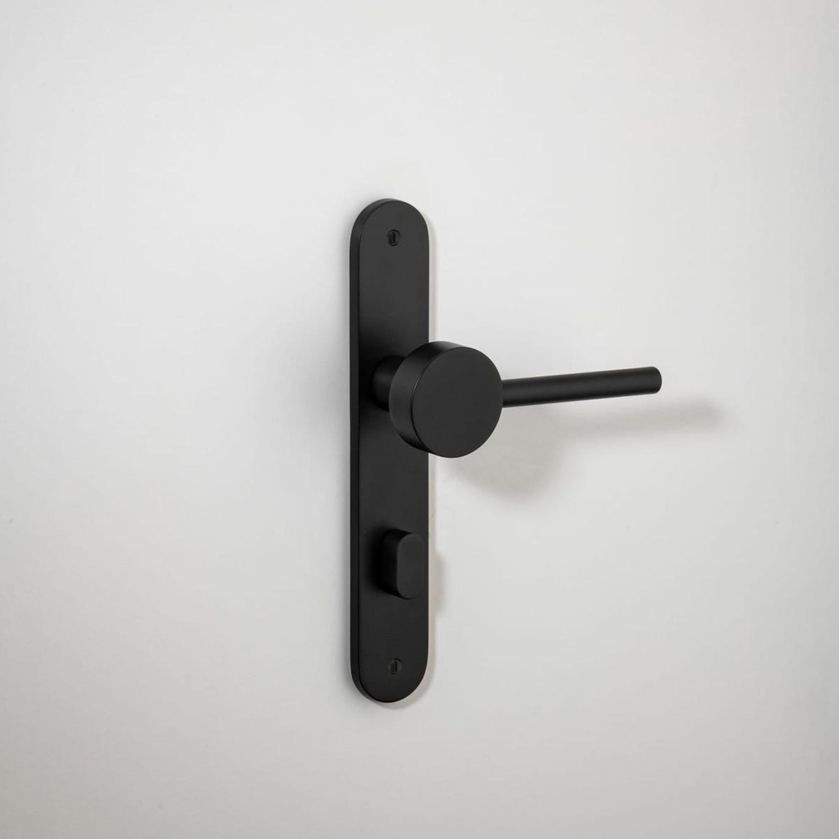 Geppetto Door Lever - Oval Backplate gallery detail image