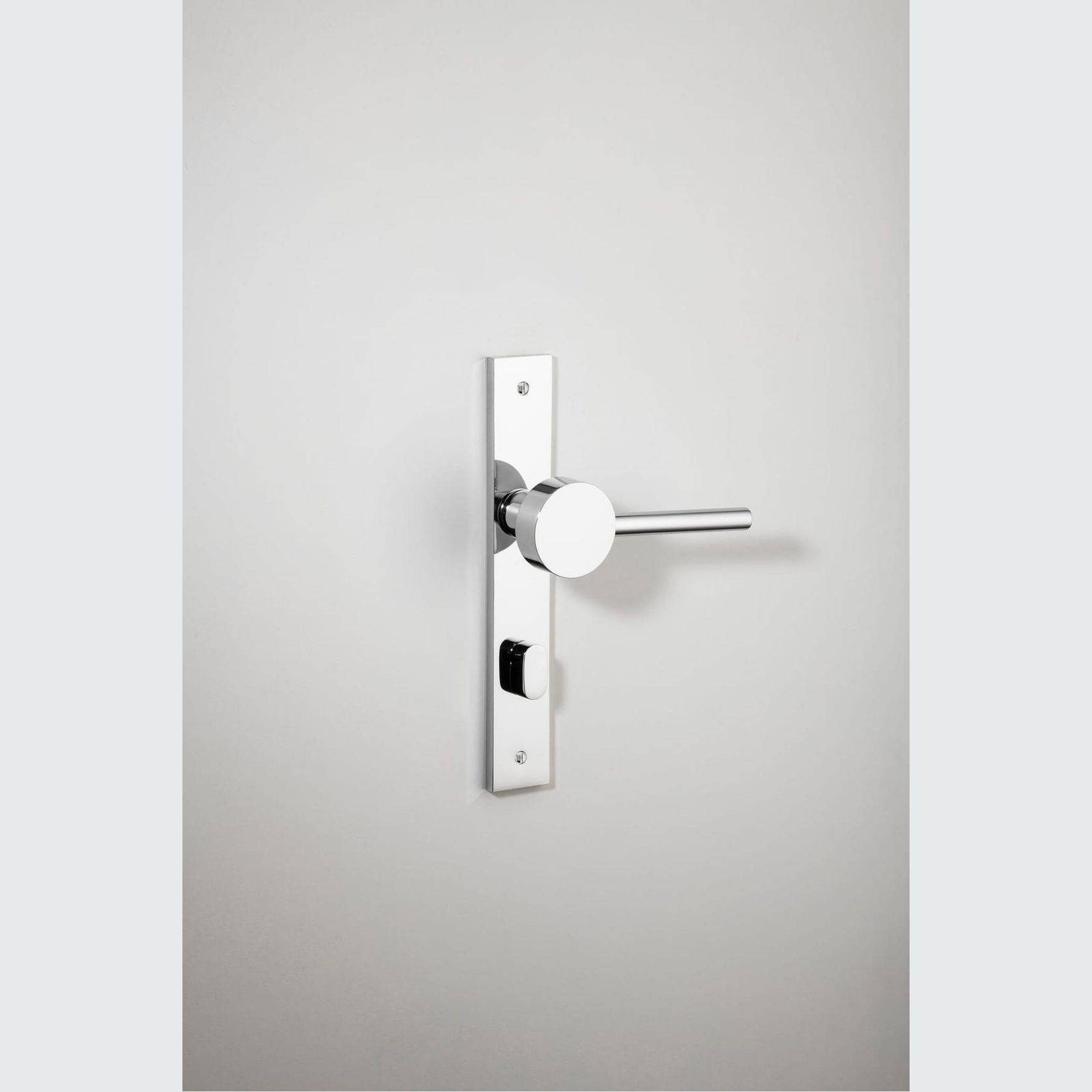 Geppetto Door Lever - Rectangular Backplate gallery detail image