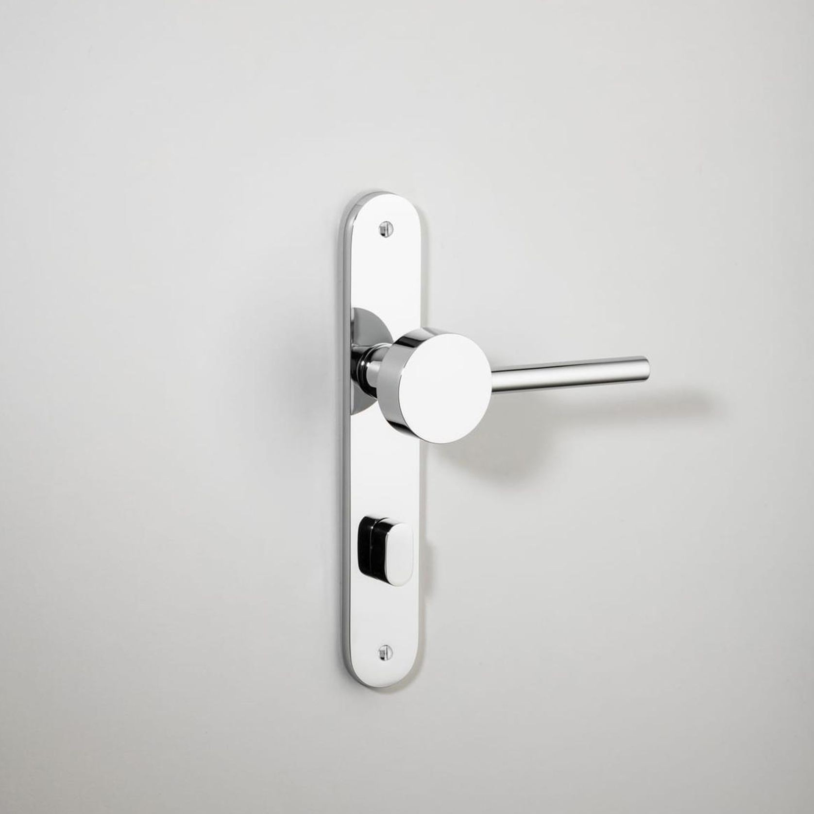 Geppetto Door Lever - Oval Backplate gallery detail image