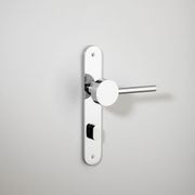 Geppetto Door Lever - Oval Backplate gallery detail image
