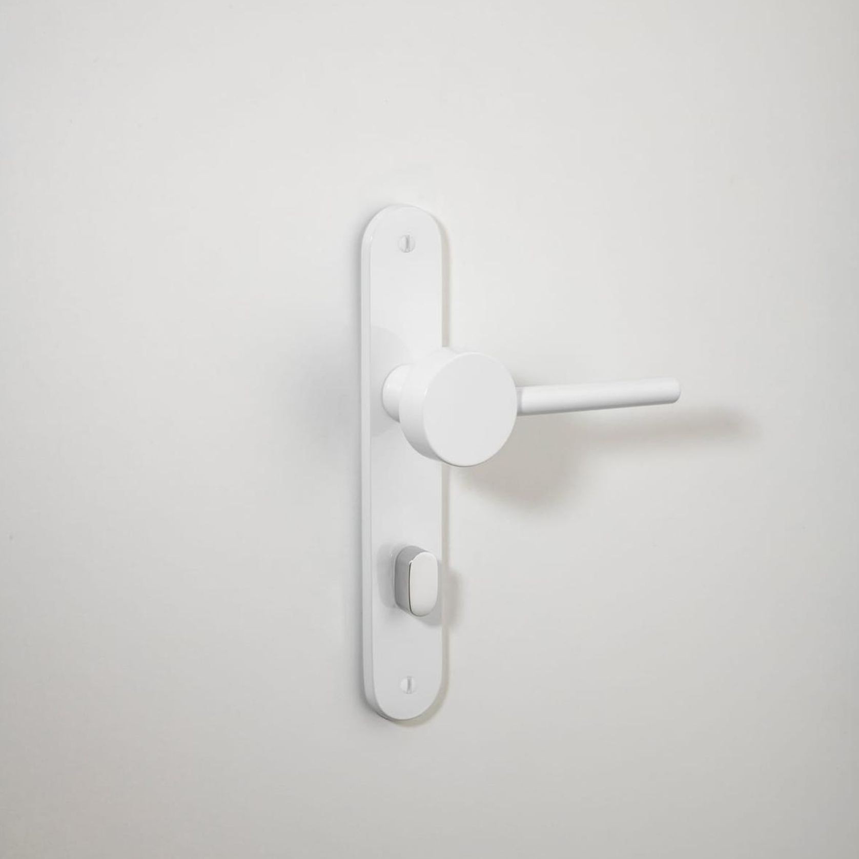 Geppetto Door Lever - Oval Backplate gallery detail image