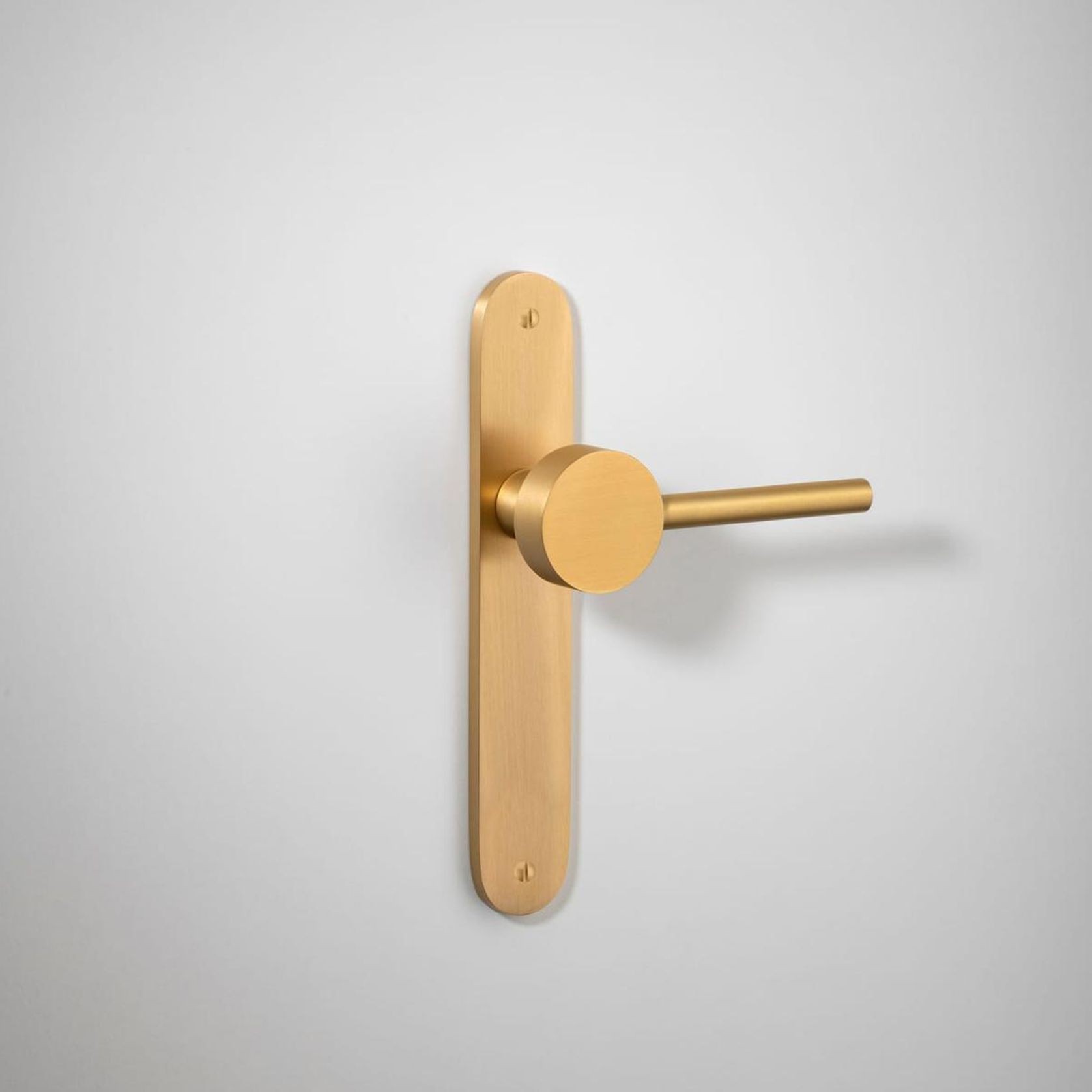 Geppetto Door Lever - Oval Backplate gallery detail image