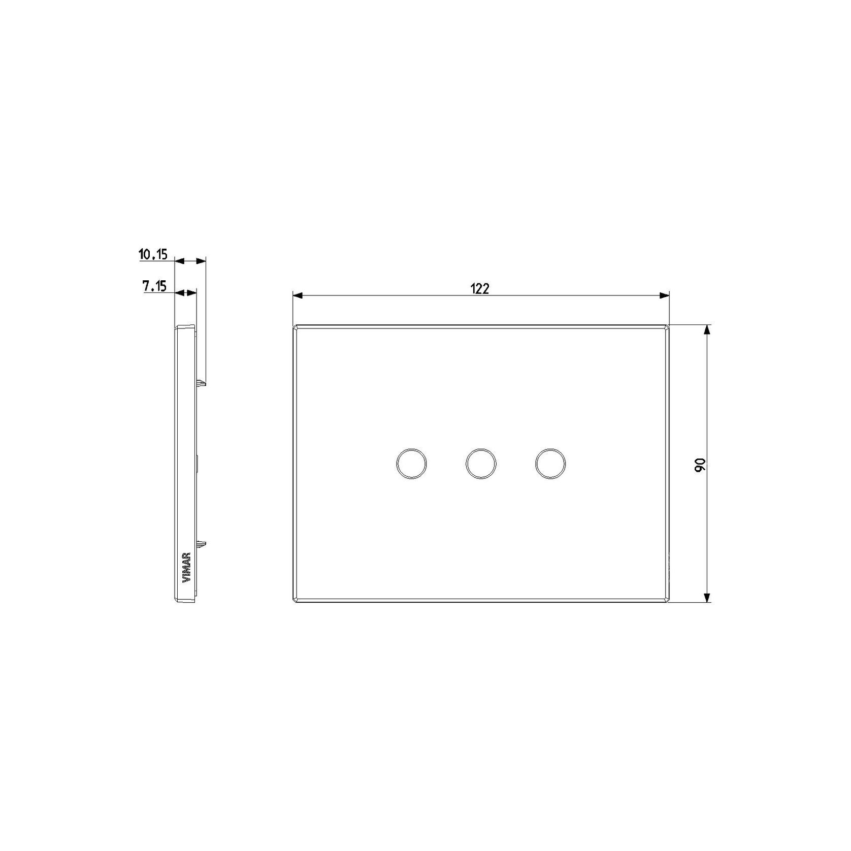 Vimar Eikon Tondo Light Switches gallery detail image