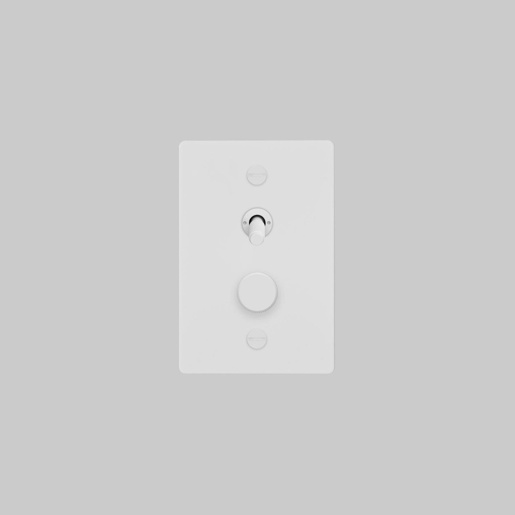 2G Toggle + Dimmer | Vertical | Cross gallery detail image