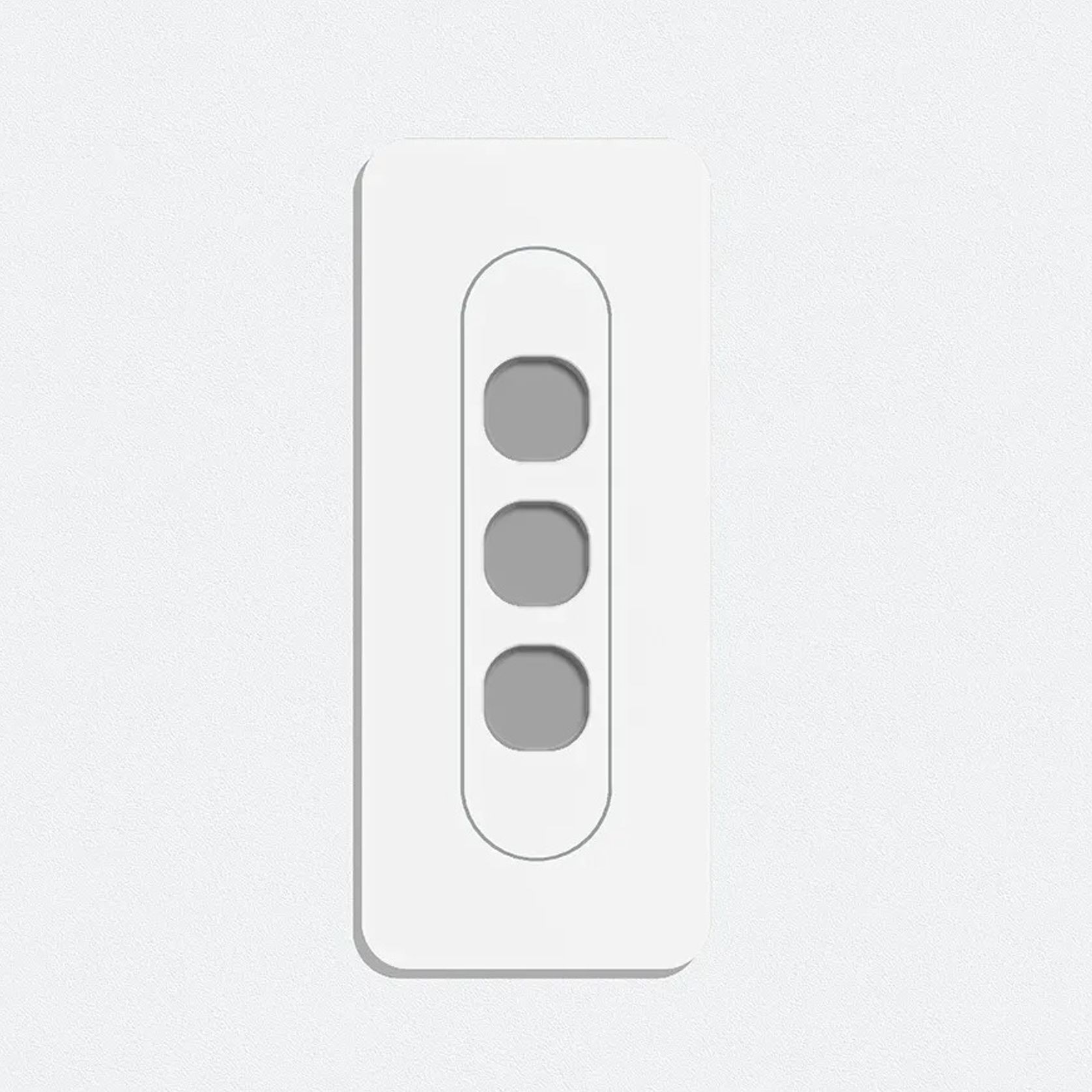 3 x Gang Switch Plate gallery detail image