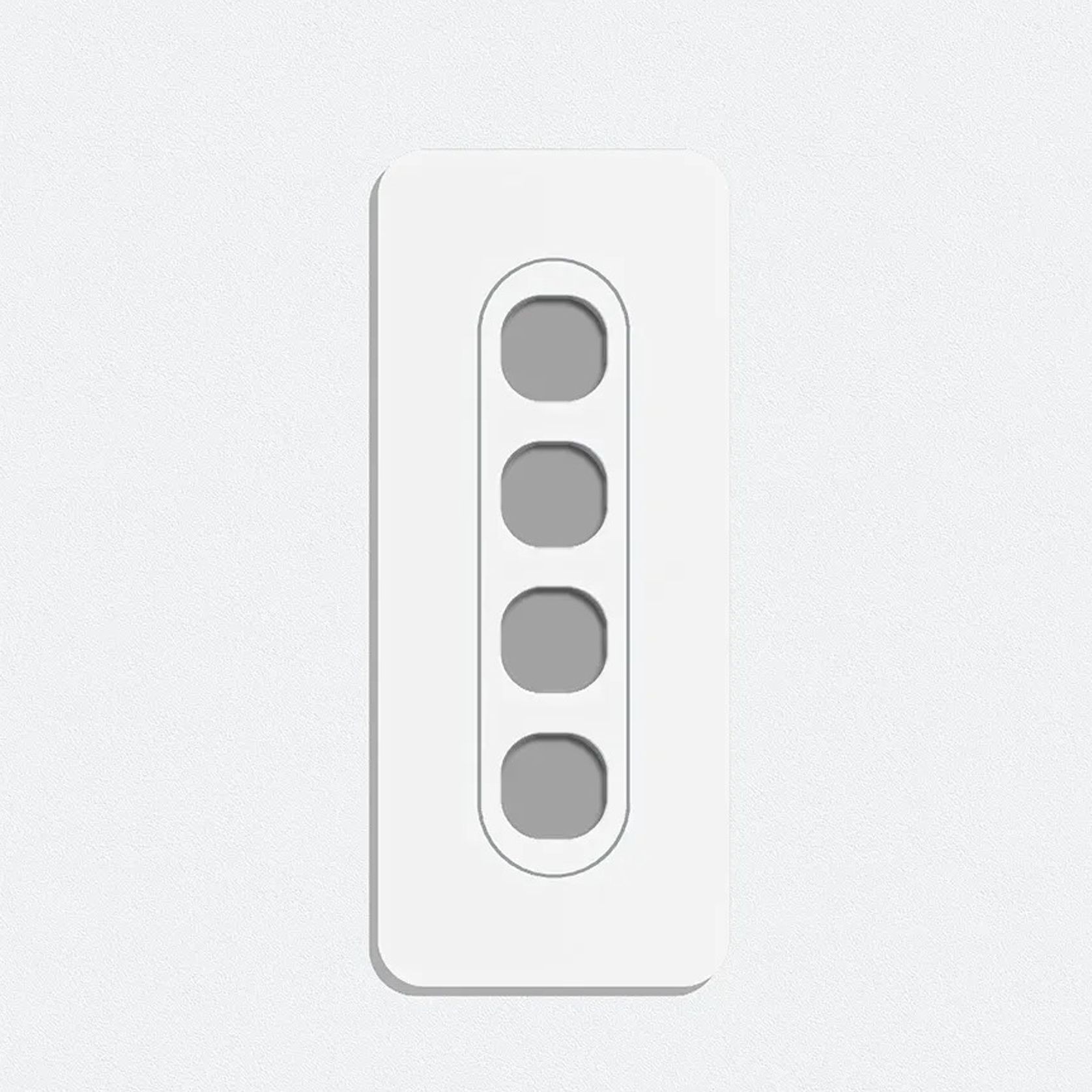 4 x Gang Switch Plate gallery detail image