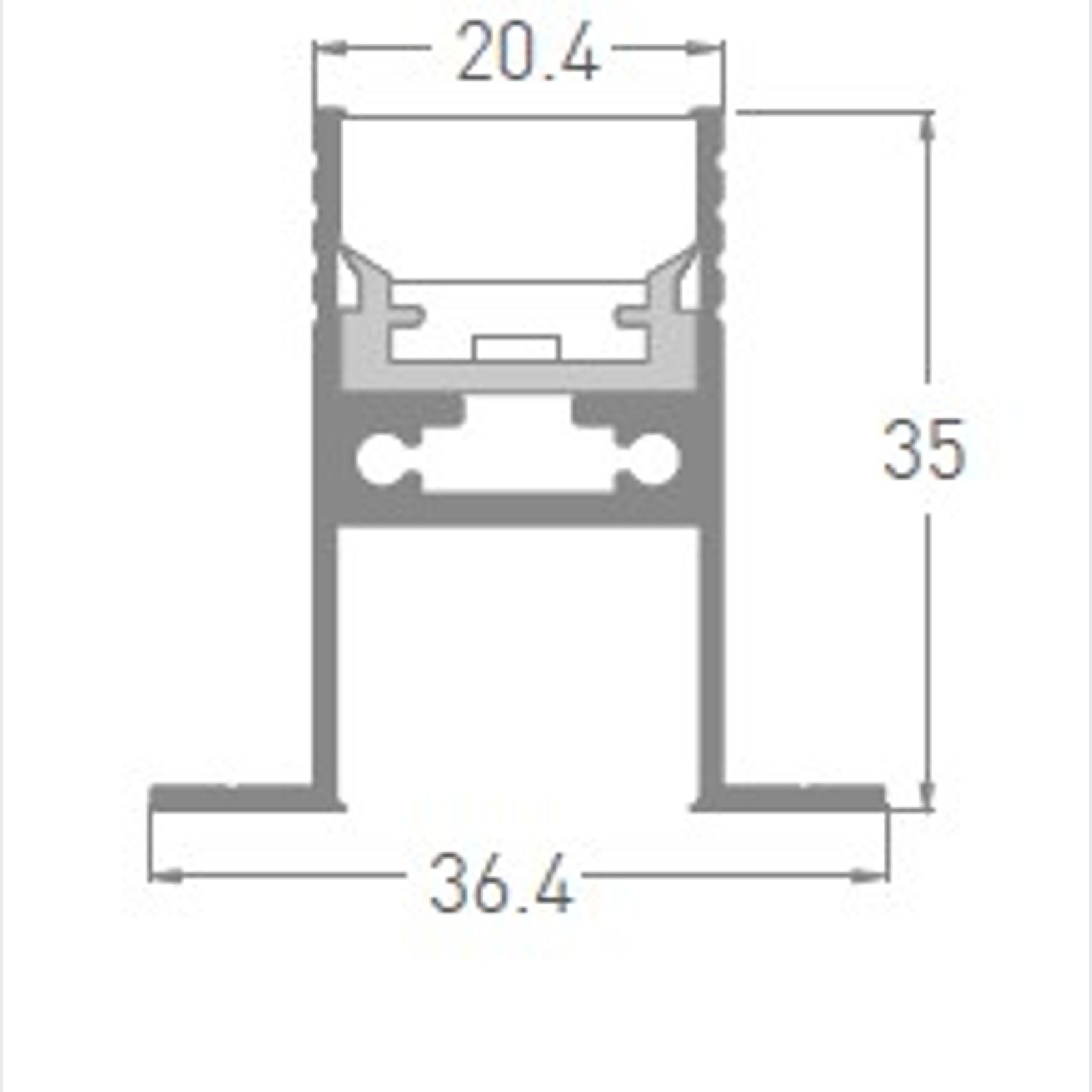 Rigid In Ground Light 10W Winged gallery detail image