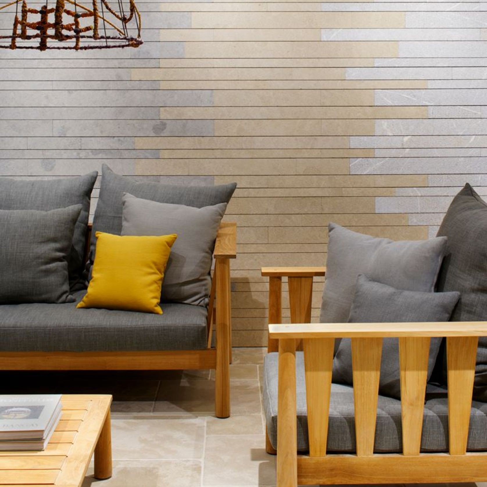 Eco Outdoor Linear Stone Wall gallery detail image