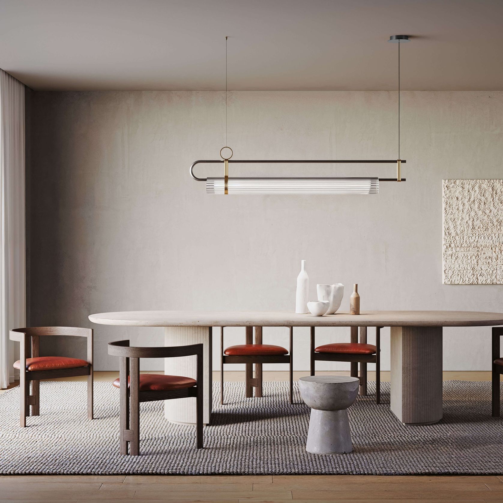 Coulisse Linear Pendant gallery detail image