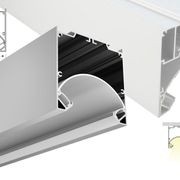 Dual Indirect Extrusion | Office Indirect Linear Extrusion Light gallery detail image