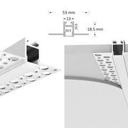 Streamlined Plaster-in Trimless Extrusion gallery detail image