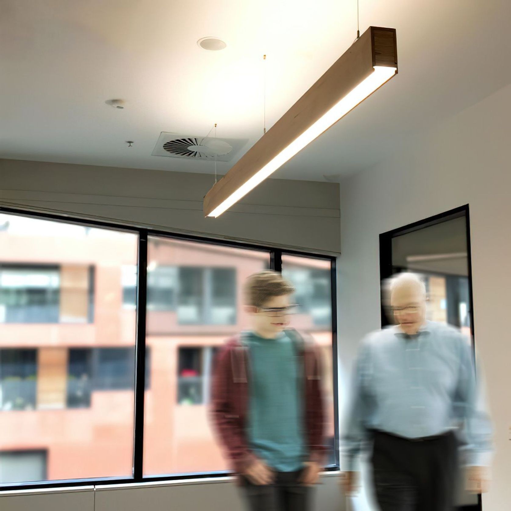 Truss BT159 Linear LED Timber Light gallery detail image