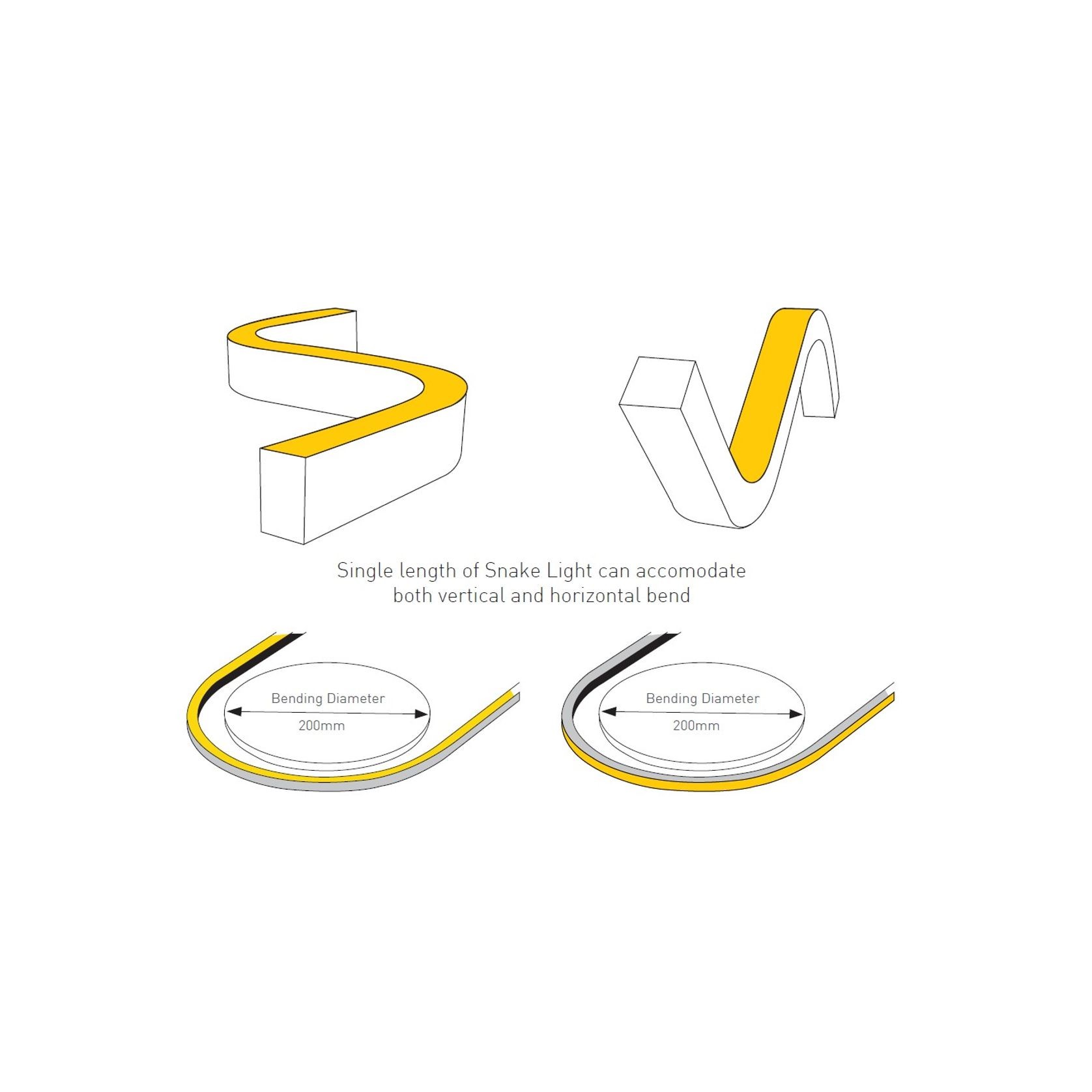 Bidirect Snake Light gallery detail image