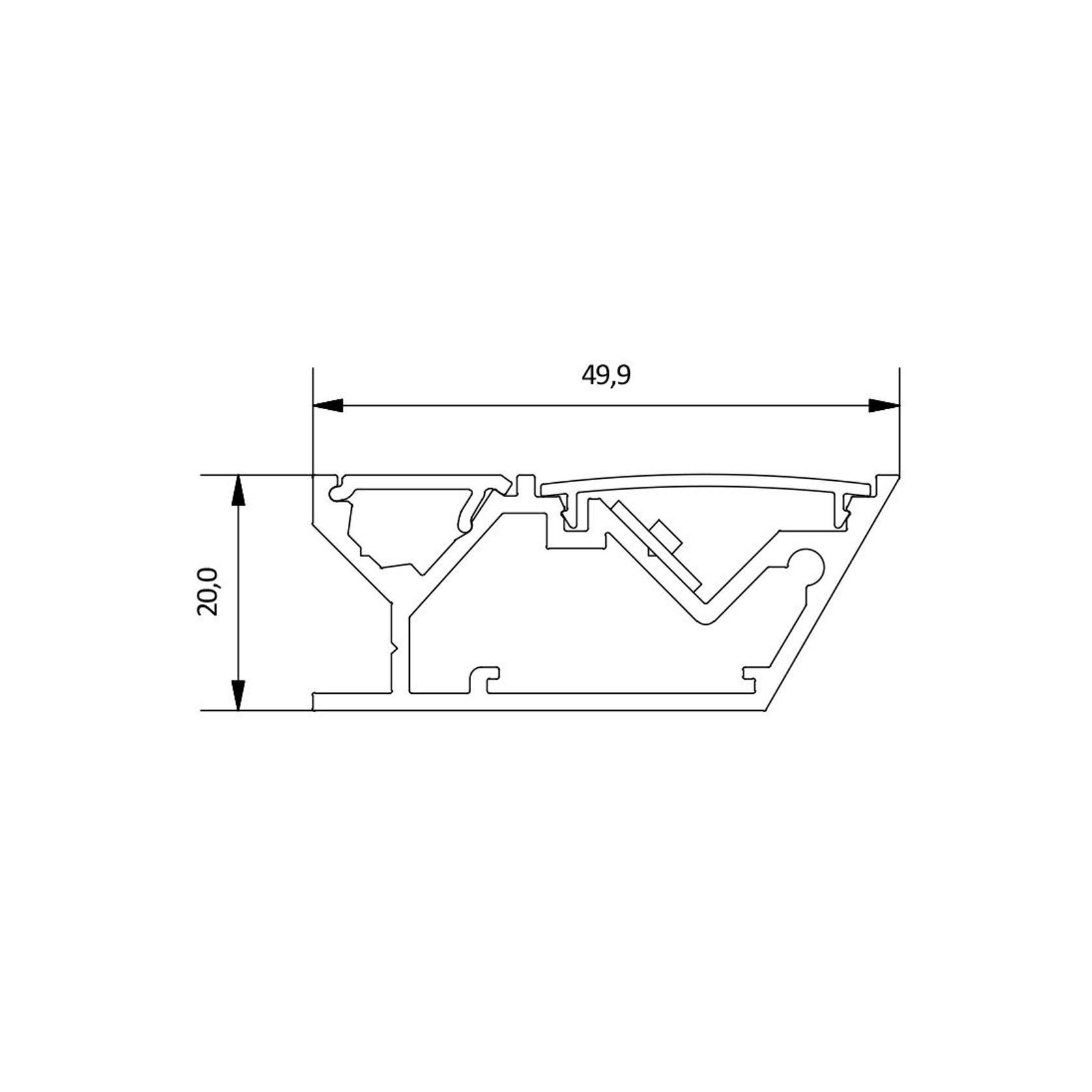 Dado Dave 20 Linear LED Light gallery detail image