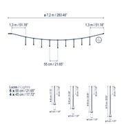 Skybell Catenary S/9L/10 | Pendant gallery detail image