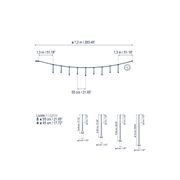 Skybell Catenary S/9L/10 | Pendant gallery detail image