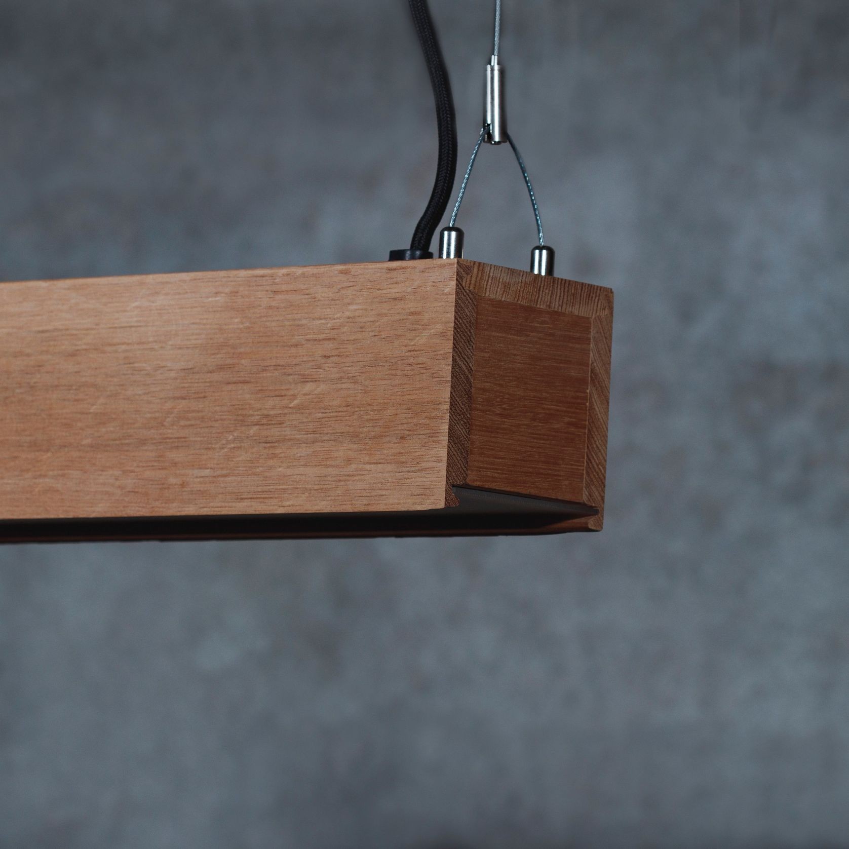 Truss BT65 Linear LED Timber Light gallery detail image