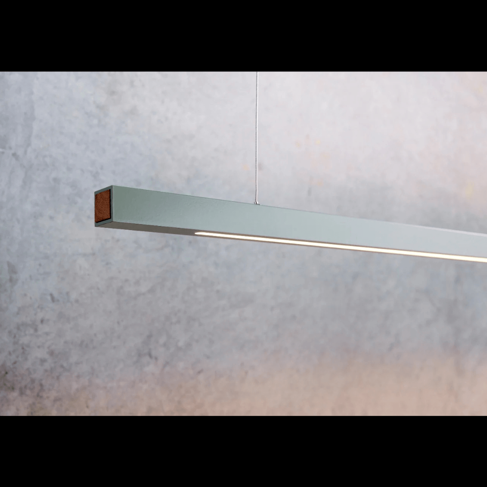 Capsühl Linear LED Pendant Custom Colour gallery detail image