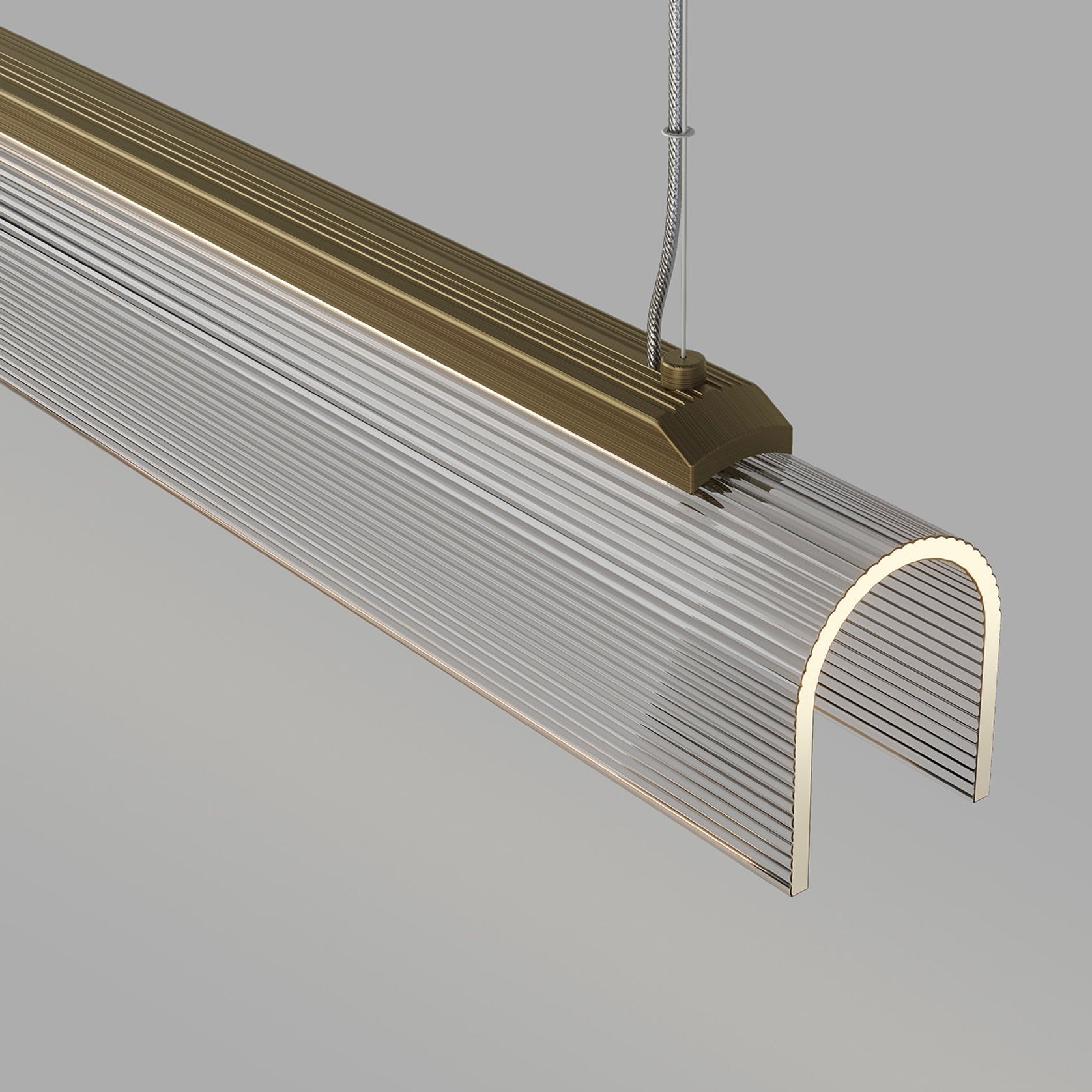Edge Linear Pendant Light gallery detail image