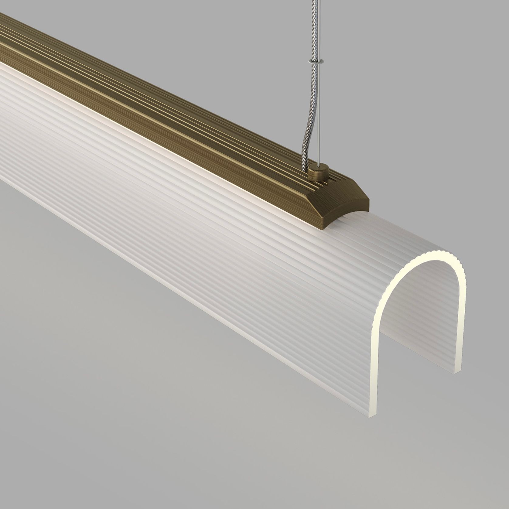 Edge Linear Pendant Light gallery detail image
